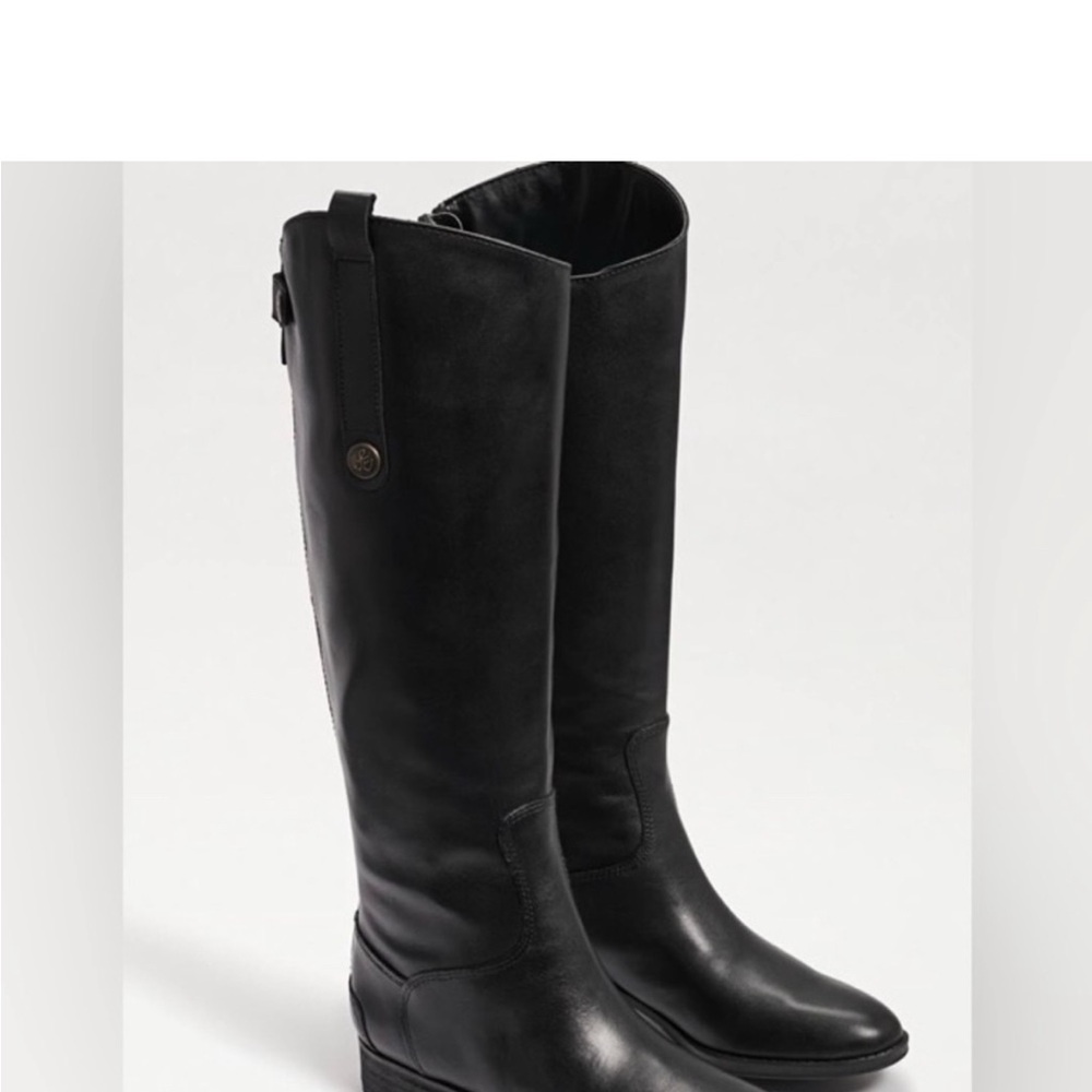 Sam Edelman Black Over the Knee Boots Mikayla